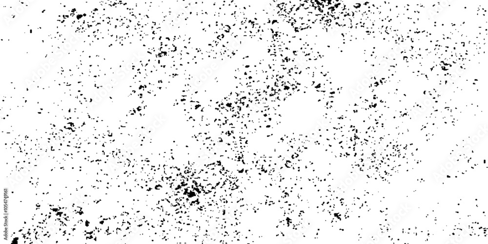 Fototapeta premium Black grainy texture isolated on white background. Overlay grunge texture. Dirty texture.