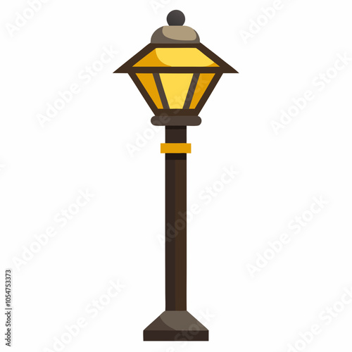 vintage street lamp