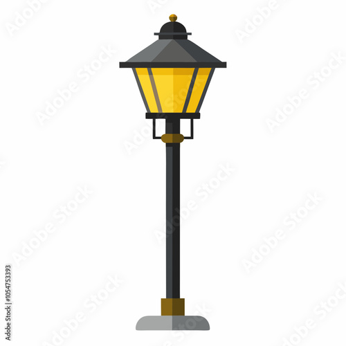 vintage street lamp
