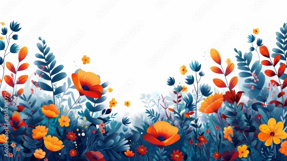 Elegant Business Frame on White Background with Floral Design for Professional and Creative Use Elegant Business Frame on White Background with Floral Design for Professional and Creative Use
