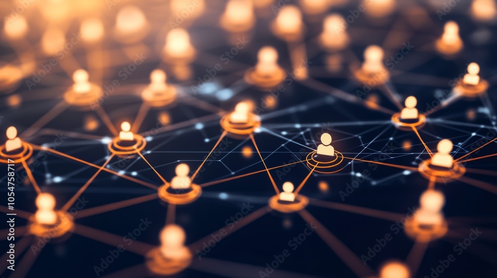 Connected Network of Digital Users and Nodes