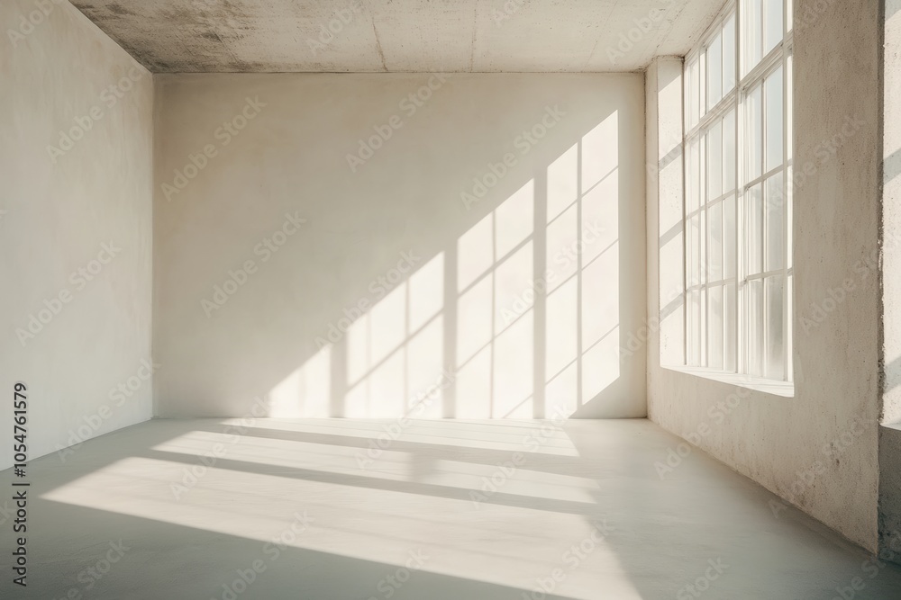 Empty Room With Natural Light Creative Copy Space Empty Room With Natural Light Creative Copy Space