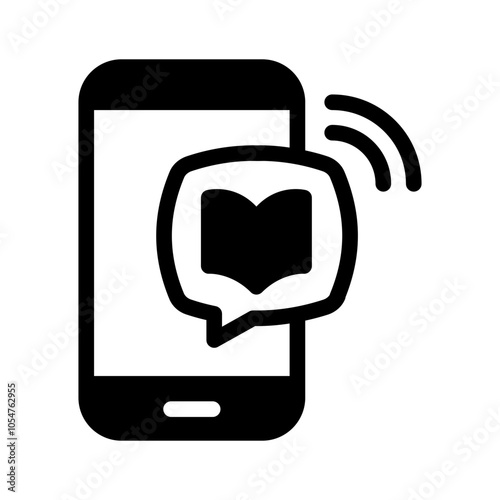 sharing ebook online glyph style