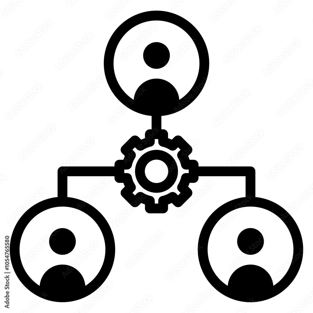 Business collaboration icon Business collaboration icon