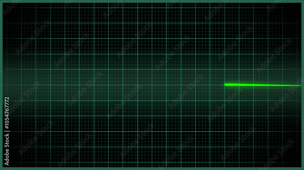 Comprehensive Heart Rate Monitor Display featuring a Clear Flatline Indicator for easy visibility Comprehensive Heart Rate Monitor Display featuring a Clear Flatline Indicator for easy visibility