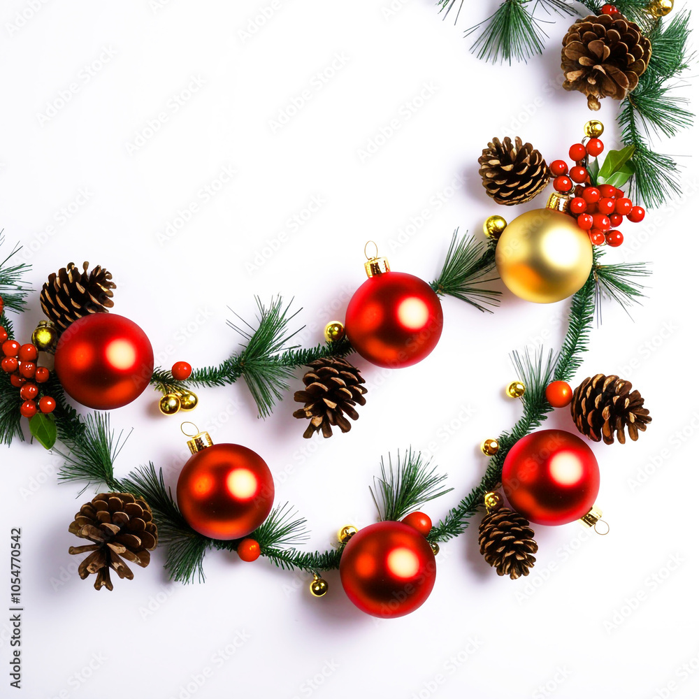christmas branches and decorations christmas branches and decorations
