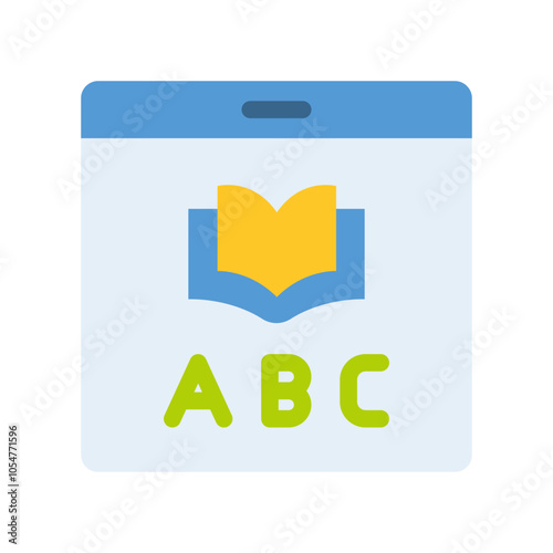 website ebook online flat style