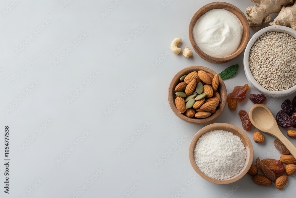 Homemade Trail Mix with Nuts and Seeds Display Homemade Trail Mix with Nuts and Seeds Display