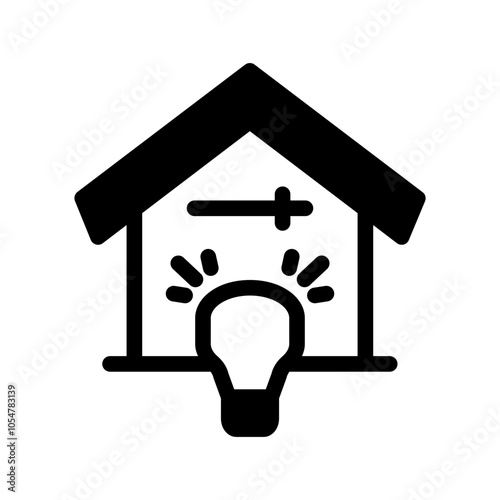 smarthome lamp glyph style