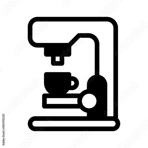 smart coffee maker glyph style