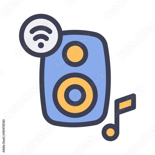 smart audio speaker filled style