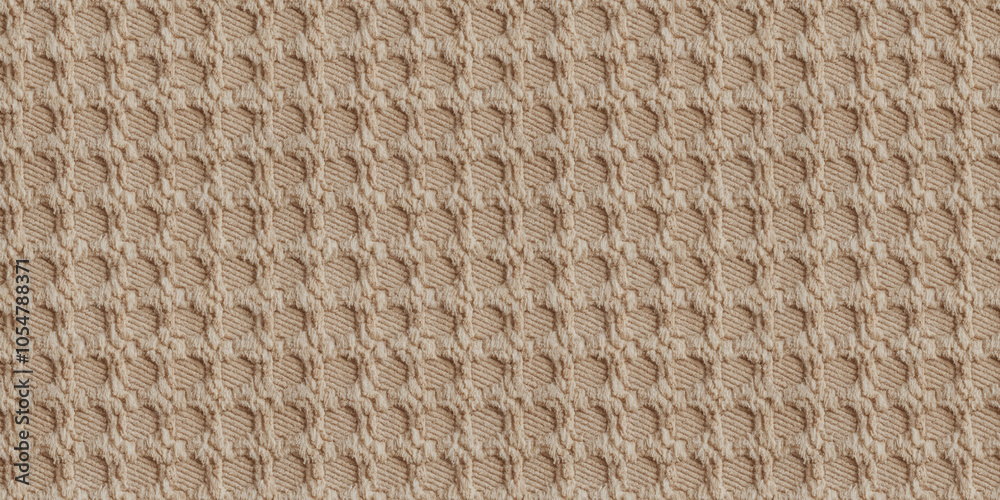 Seamless Pattern Texture Background: A close-up, top-down view of a classic ivory hotel carpet texture, filling the entire frame Seamless Pattern Texture Background: A close-up, top-down view of a classic ivory hotel carpet texture, filling the entire frame