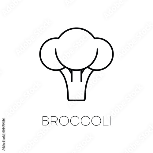 Fresh broccoli vegetable na...