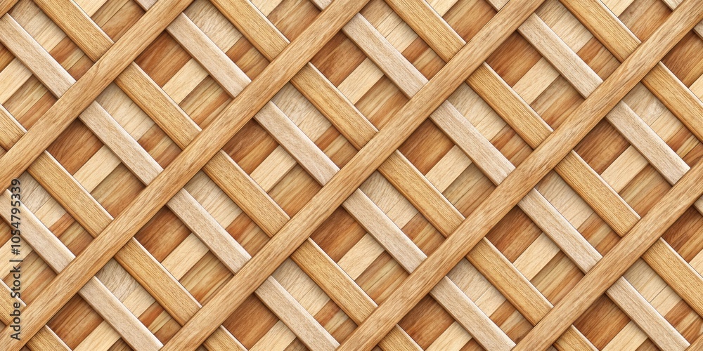 Seamless diamond grid wood lattice texture with woven diagonal boards , wood, lattice, texture, seamless, diamond, grid, redwood Seamless diamond grid wood lattice texture with woven diagonal boards , wood, lattice, texture, seamless, diamond, grid, redwood