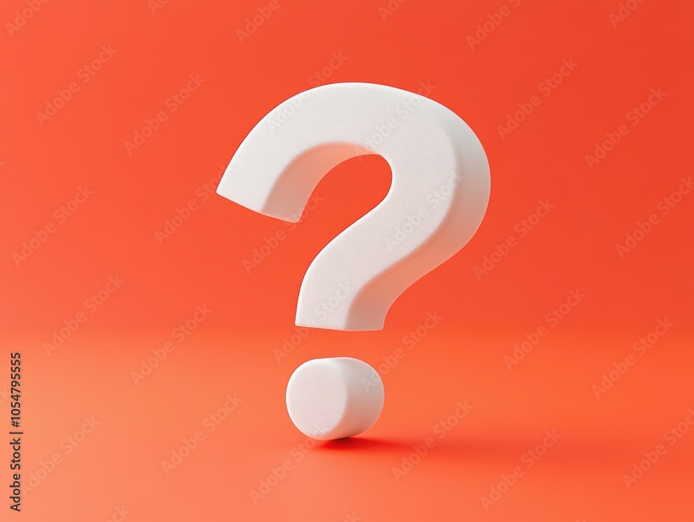 White Question Mark. White Question Mark.