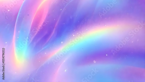 Soft Pastel Gradient Waves: A Dreamy Abstract Background