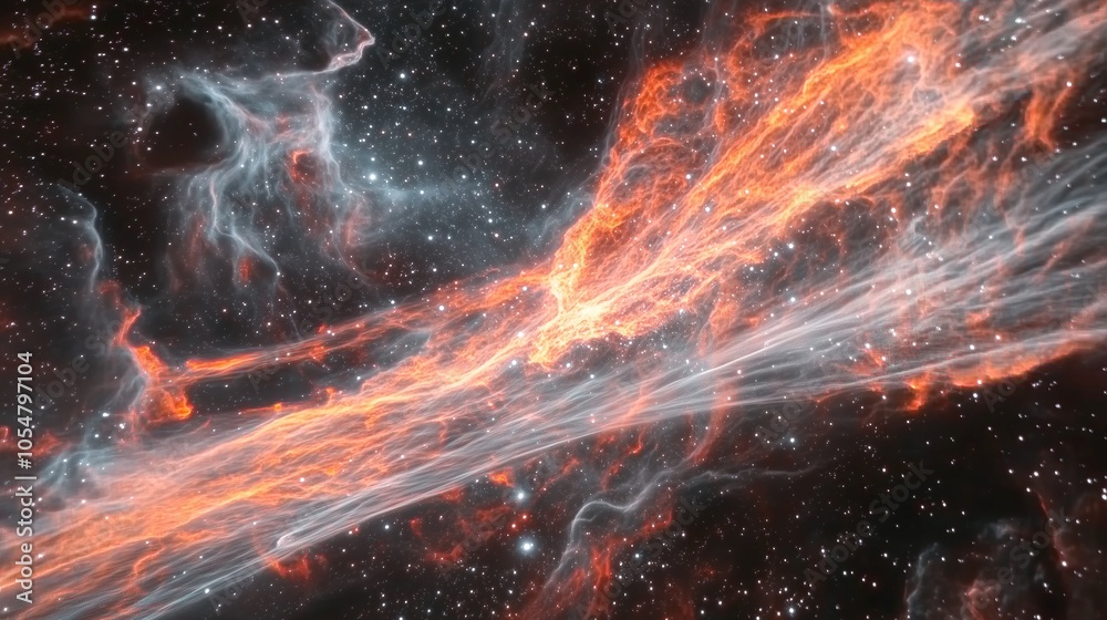 Ethereal Space: Galaxy Abstract Ethereal Space: Galaxy Abstract