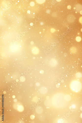 Abstract gold background, glamour bokeh, luxury background