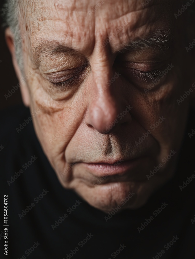 The contemplative old man
The contemplative old man