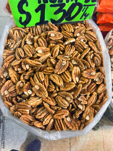 Nuez Pecana en el mercado