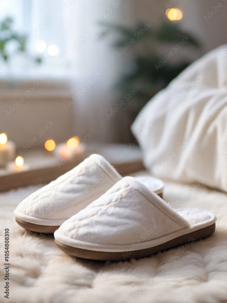 Enjoy the comfort of indoor slippers in a warm, cozy environment. Enjoy the comfort of indoor slippers in a warm, cozy environment.