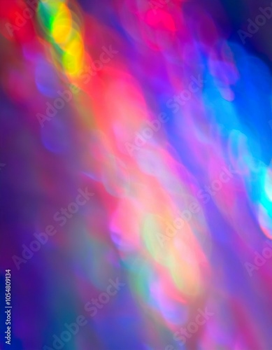 Abstract Colors: Artistic and Spectacular Light Composition