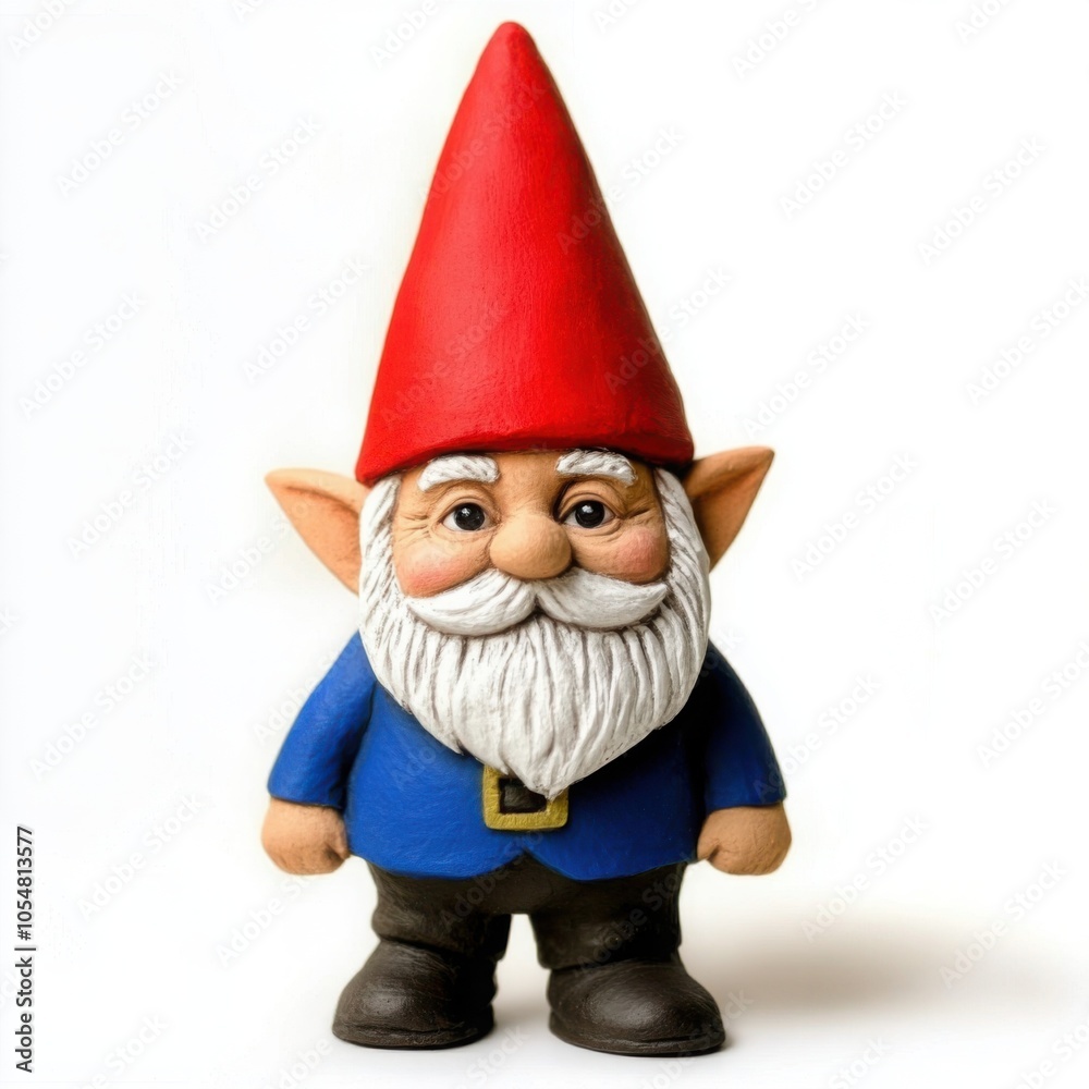 Festive Gnome in Snowy Winter Scene Festive Gnome in Snowy Winter Scene