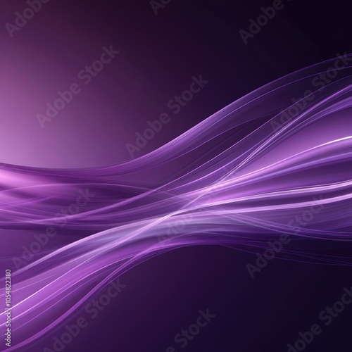 Abstract Purple Wave Background