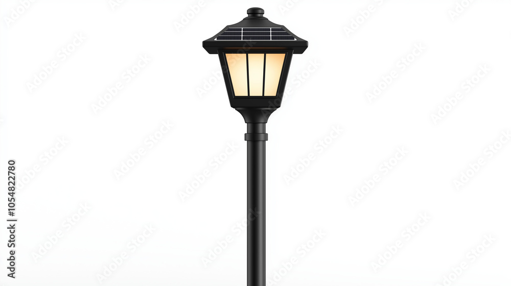 Solar-Powered Smart Lamp Post Solar-Powered Smart Lamp Post