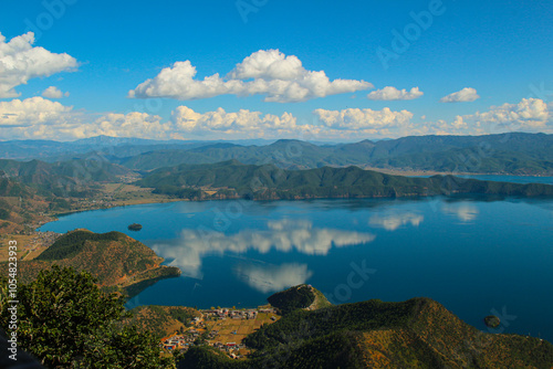 Lugu Lake is currently a famous tourist area, which lies in the juncture of Sichuan and Yunnan Province.