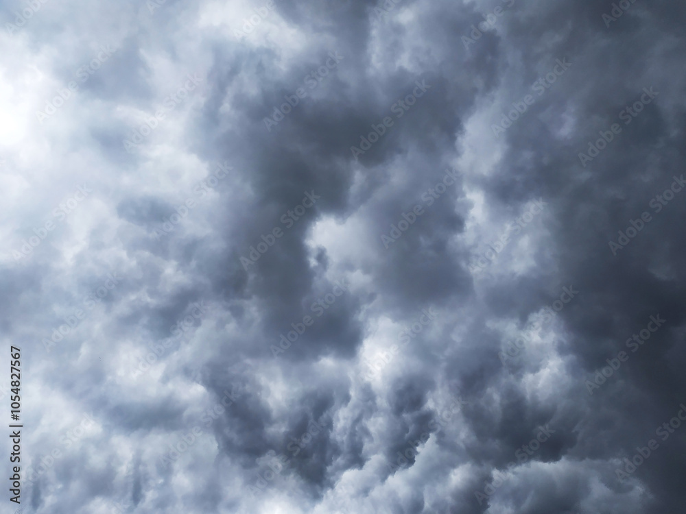 Obraz premium storm clouds time lapse