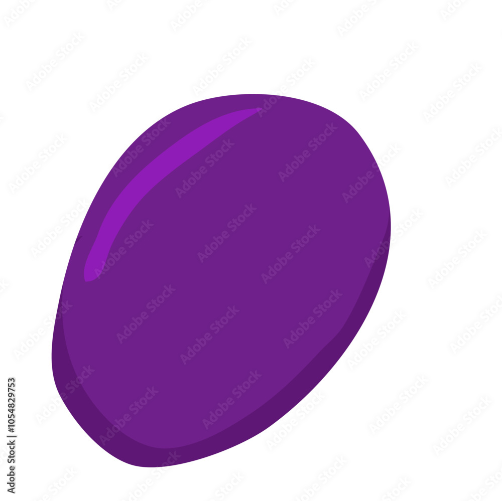 An illustration of a single grape with stem An illustration of a single grape with stem