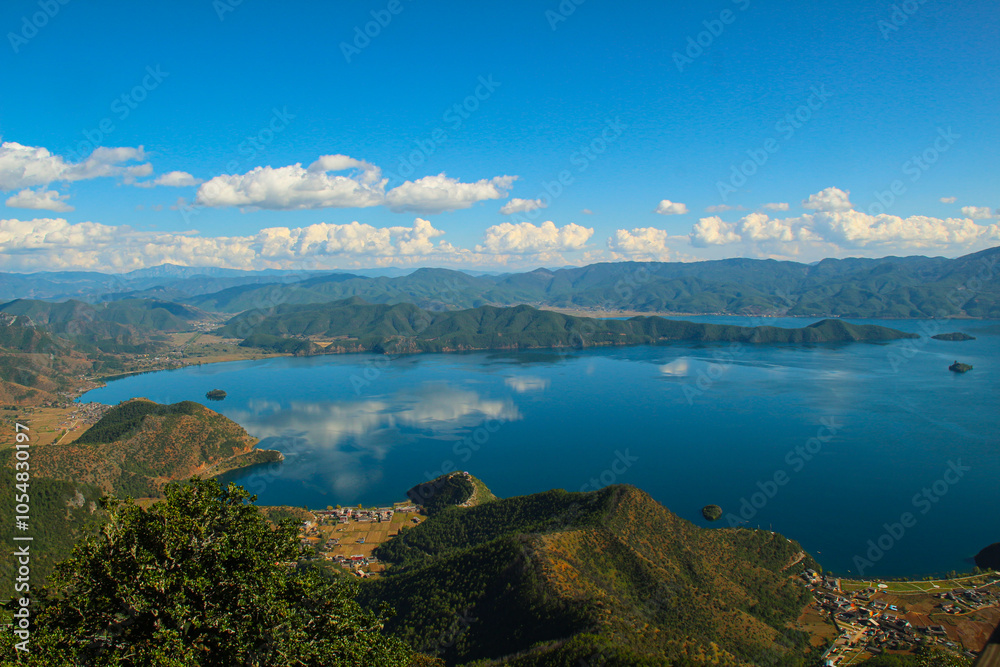 Lugu Lake is currently a famous tourist area, which lies in the juncture of Sichuan and Yunnan Province. Lugu Lake is currently a famous tourist area, which lies in the juncture of Sichuan and Yunnan Province.