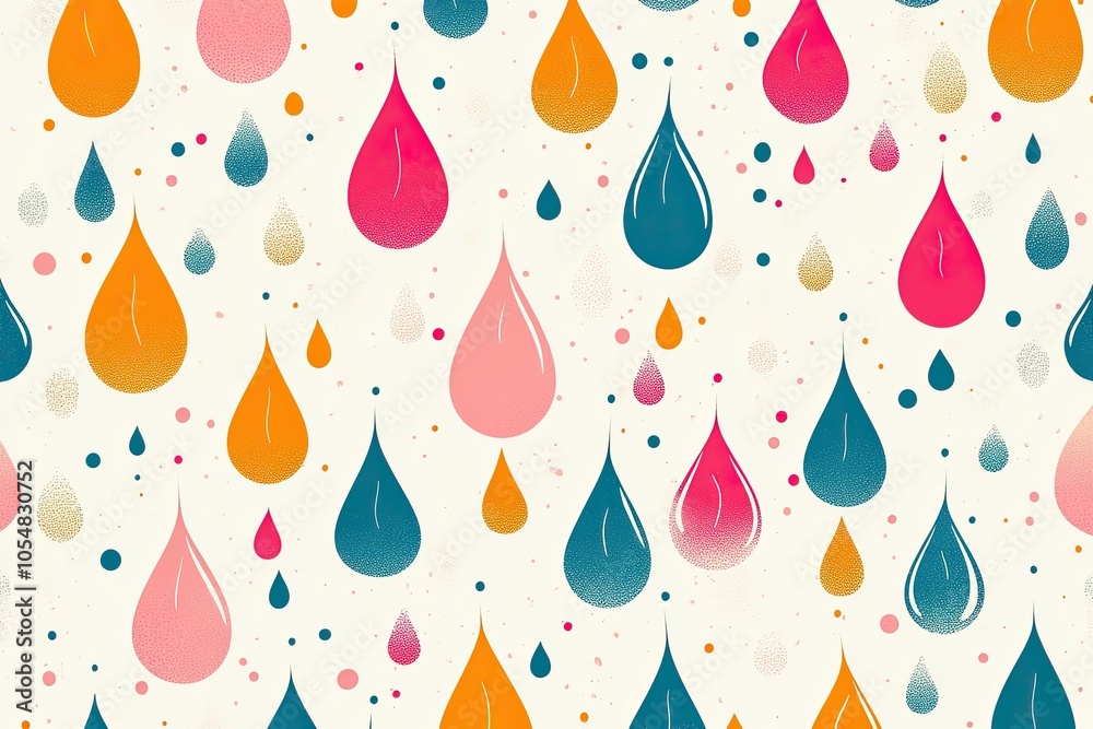 seamless pattern with drops seamless pattern with drops