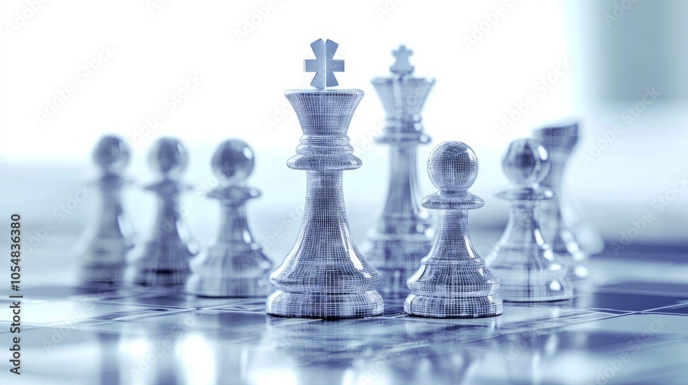 Strategic Management with High Contrast Chess Elements Strategic Management with High Contrast Chess Elements