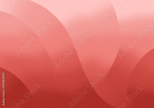 Red pink light gradient color soft light and line graphic for cosmetics banner advertising luxury modern background.