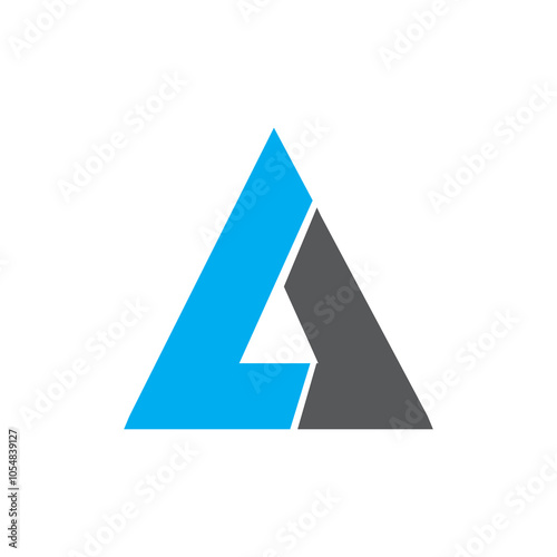 abstract mountain logo , peak logo