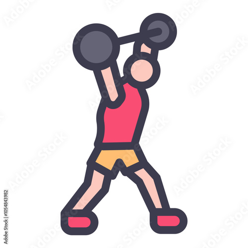 weightlifting filled style