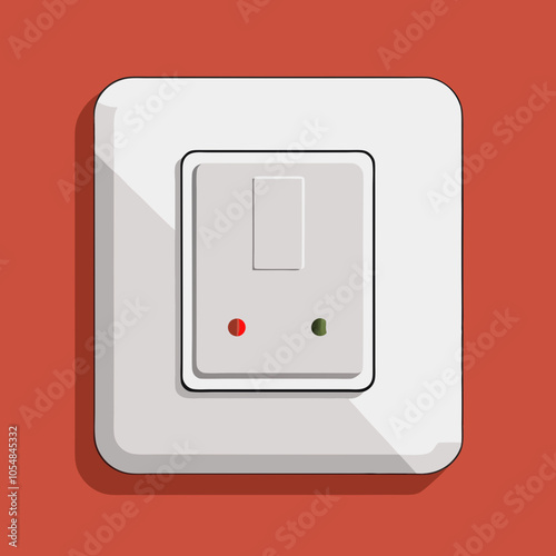switch on wall