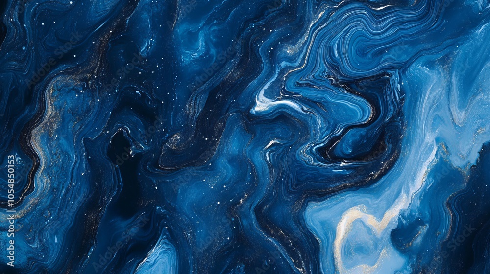 Sapphire blue marbled texture background with elegant swirls and veins for graphic design, digital art, and creative projects Sapphire blue marbled texture background with elegant swirls and veins for graphic design, digital art, and creative projects
