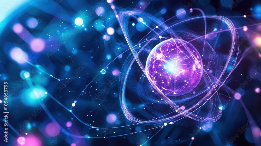 Fototapeta premium Electron detection and identification using advanced methods, [detection , identification , electron], ,