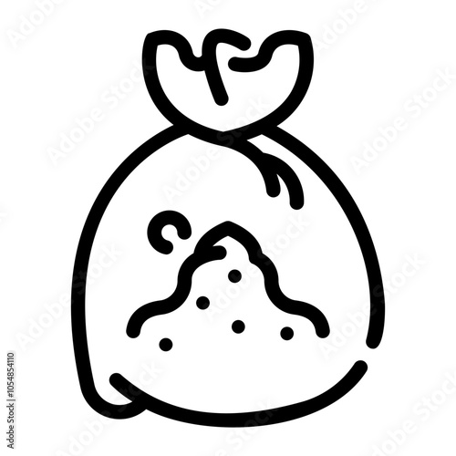 magic dust Line Icon