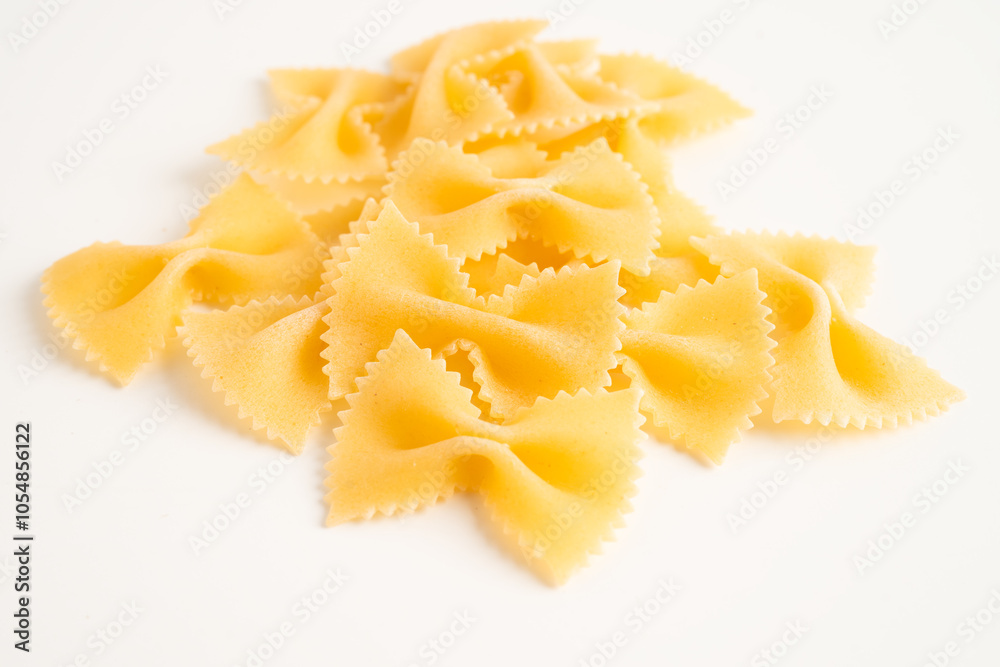 Pasta noodles for cooking Italian food.