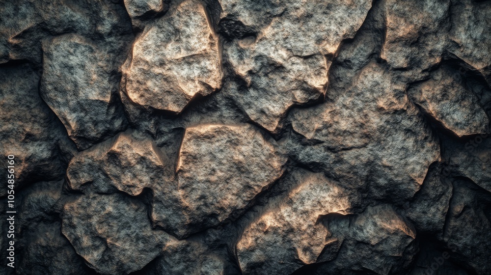 Smooth Cool Stone Wall Texture with Soft Focus Lighting Smooth Cool Stone Wall Texture with Soft Focus Lighting