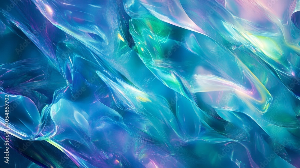 Colorful Abstract Swirls with Pastel and Neon Accents Colorful Abstract Swirls with Pastel and Neon Accents