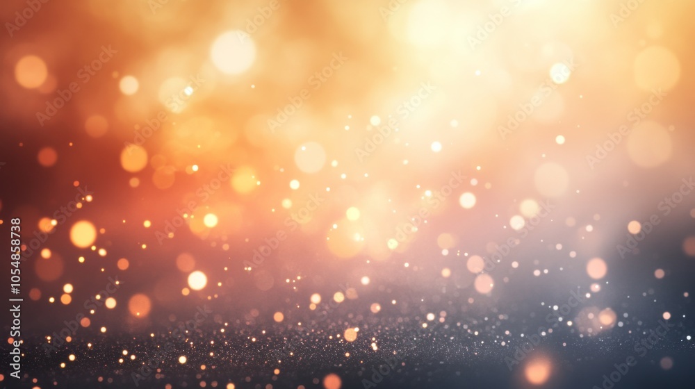 Obraz premium Soft Dreamy Lights with Gradient Tones Background