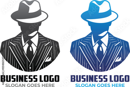 Mafia Gangster Logo Concept Template