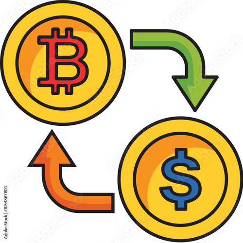 Bitcoin Exchange Icon