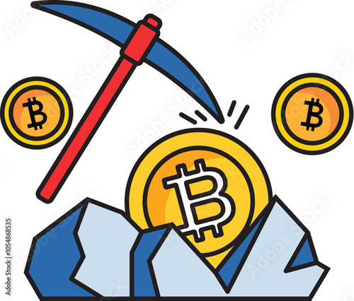 Crypto Mining Icon