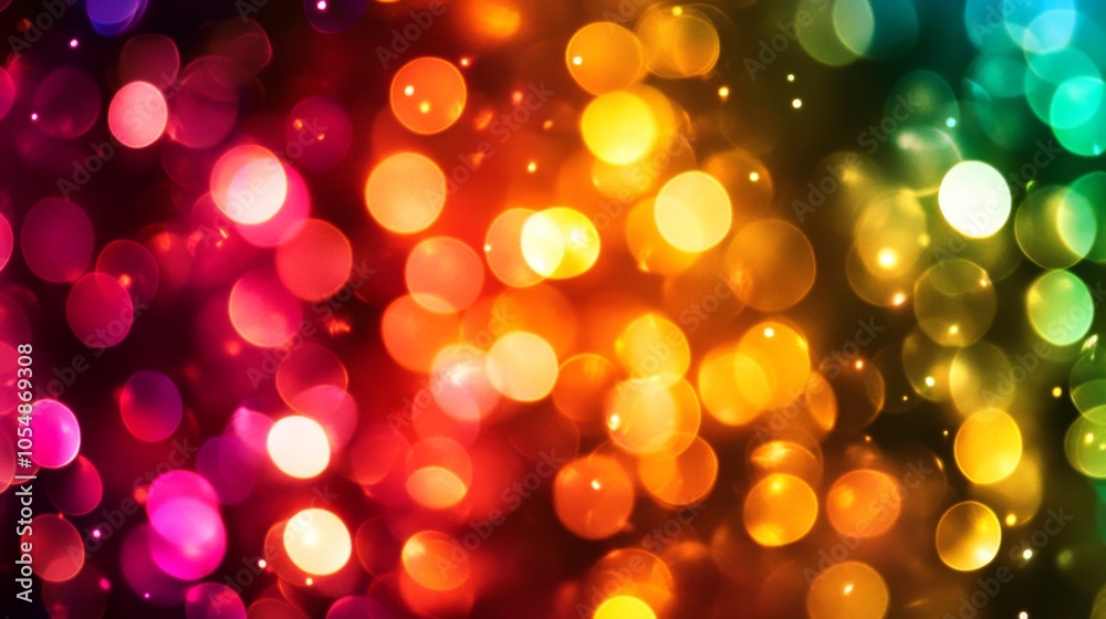 Obraz premium Vibrant Colorful Lights for Background Use